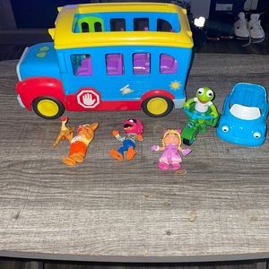 Muppet Babies Singing Truck w Characters